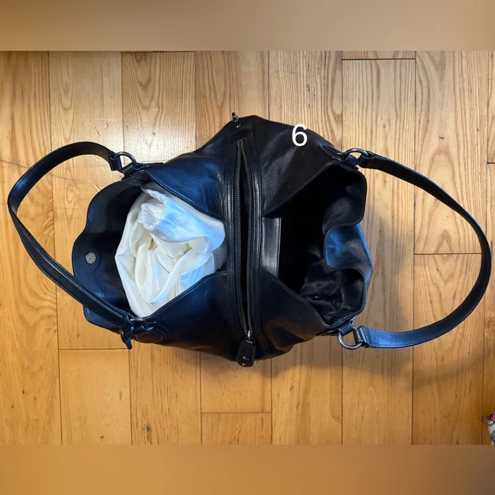 Coach Black Studded Shoulder Bag - Picture 2 of 4